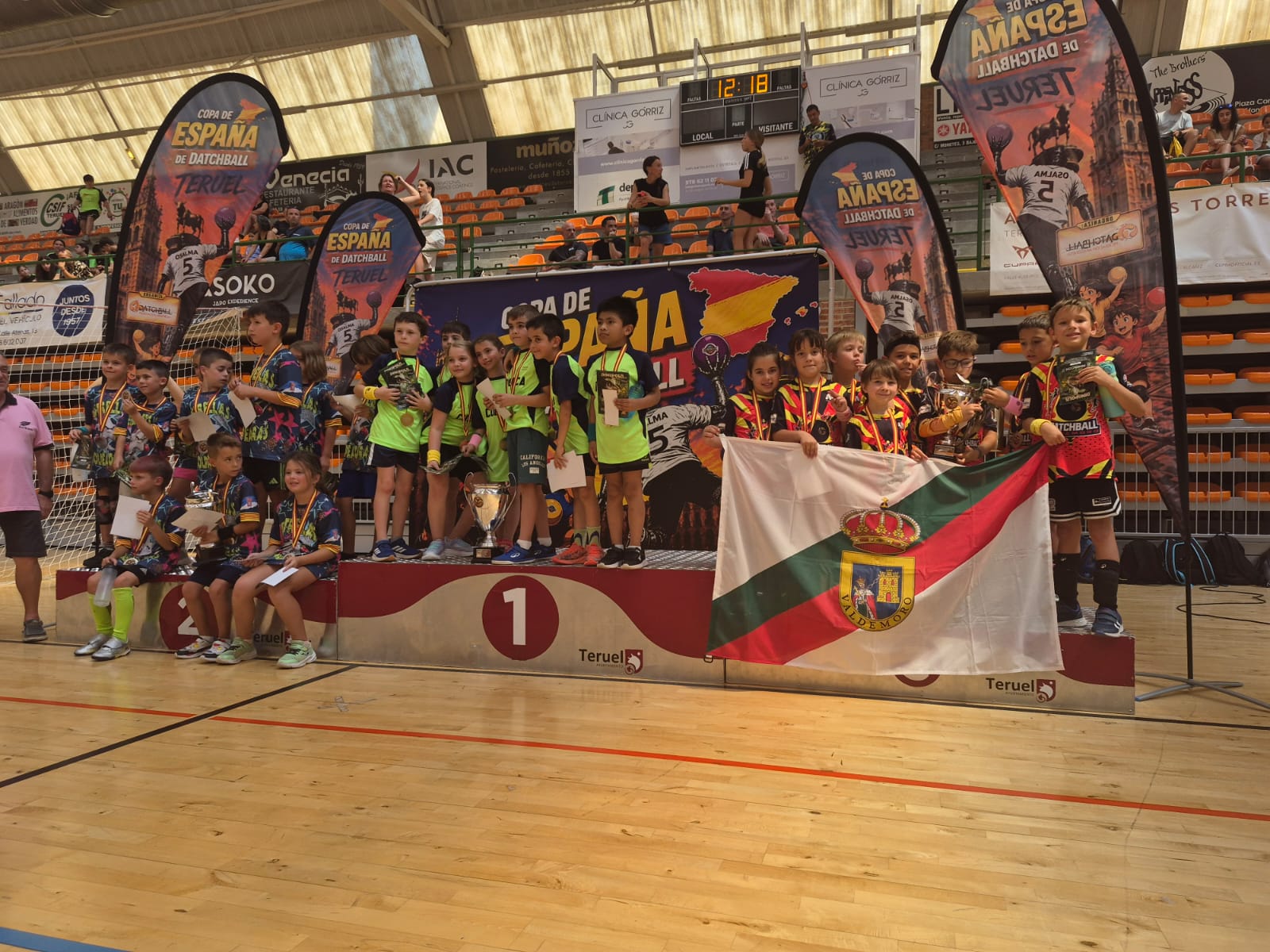 Equipos de Datchball Valdemoro en la Copa de España