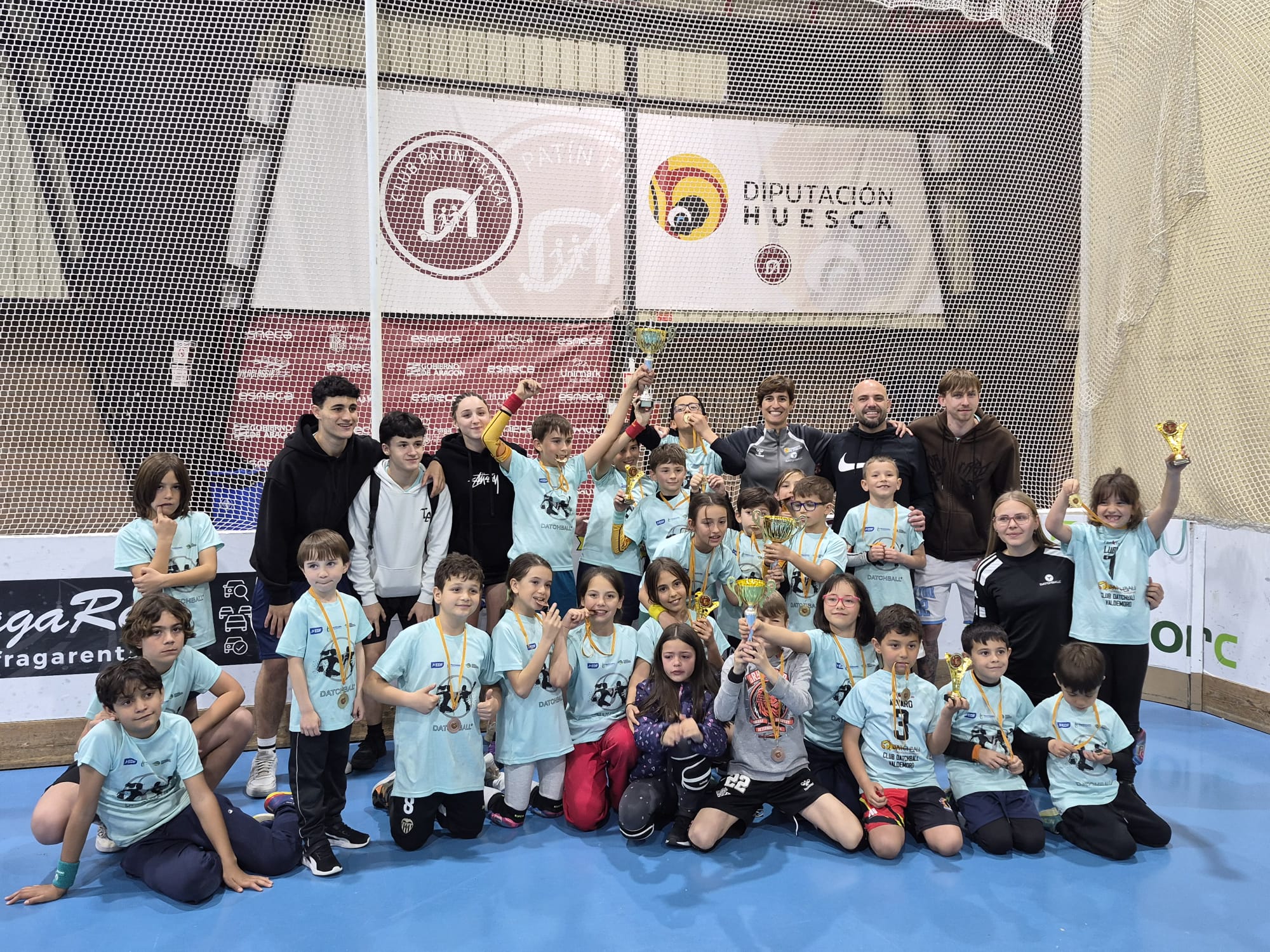 Datchball Valdemoro en el torneo de Fraga